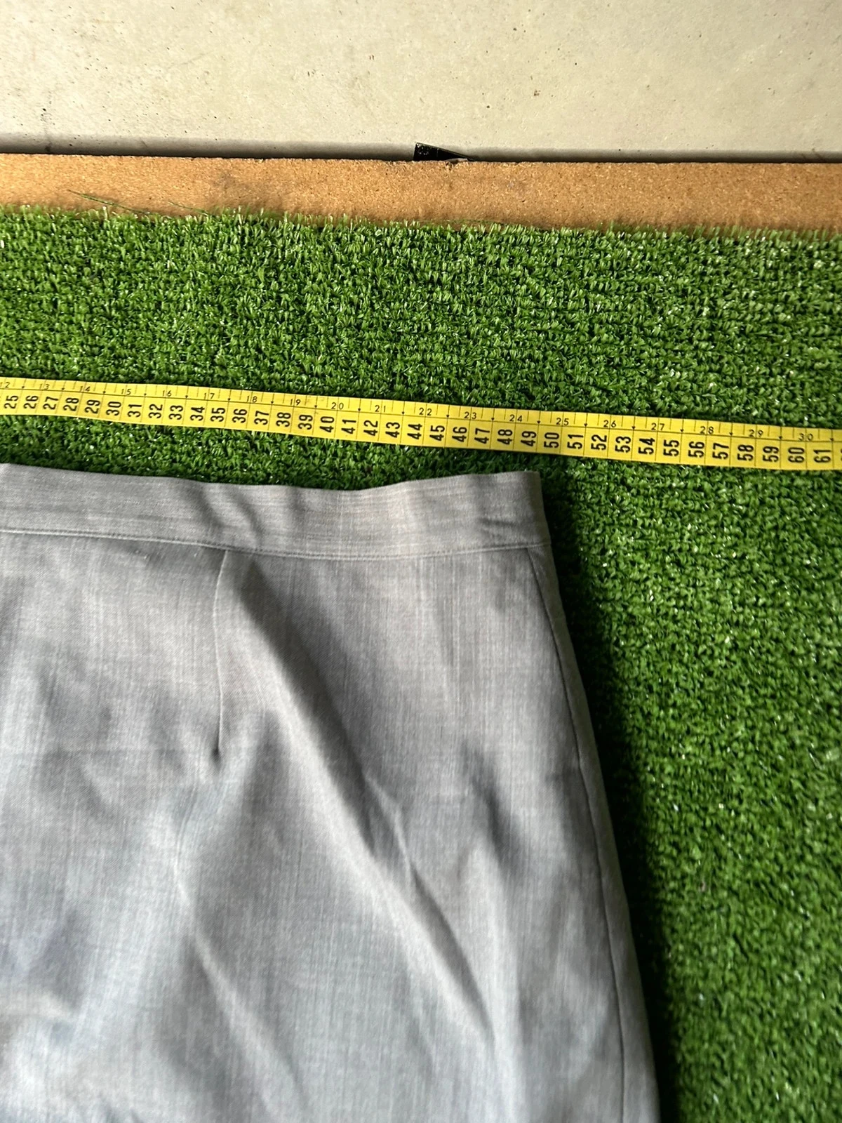 Vintage beige grijze rok BEST de la redoute – photo 3